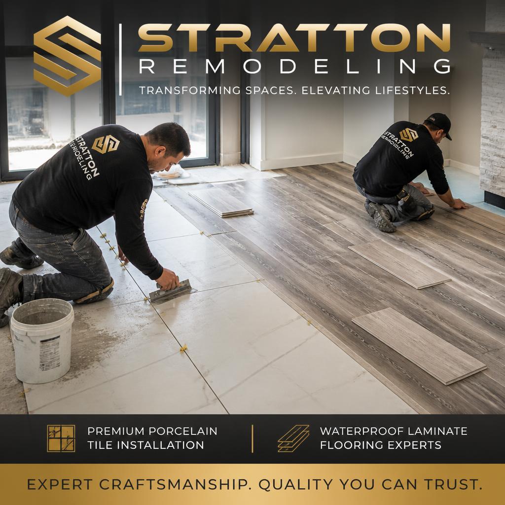 Premium flooring installation Miami by Stratton Remodeling